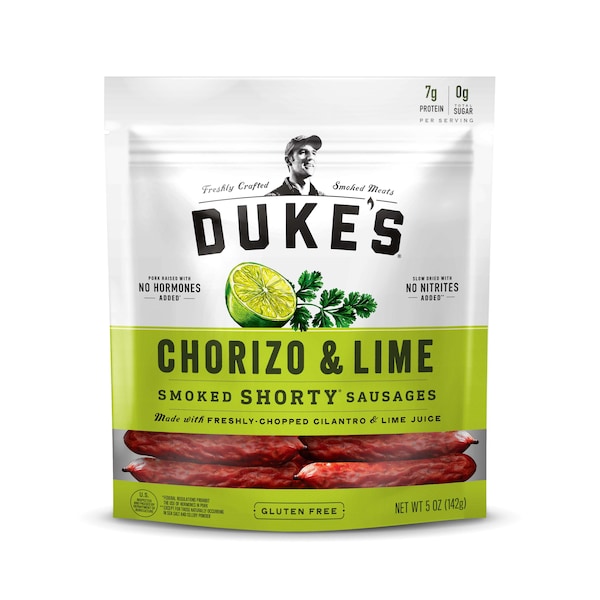 Dukes Duke's Chorizo And Lime Pork Sausages 5 oz., PK8 1580002004 Zoro